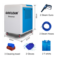 Machine de nettoyage à vapeur mobile à haute pression pour le nettoyage